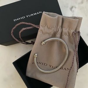 David Yurman 4mm cable bracelet